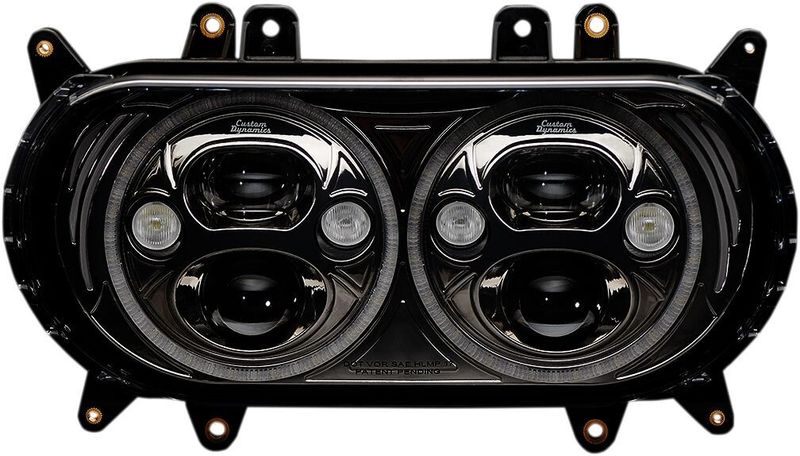 Strålkastare Custom Dynamics TruBEAM LED svart Touring 15-24