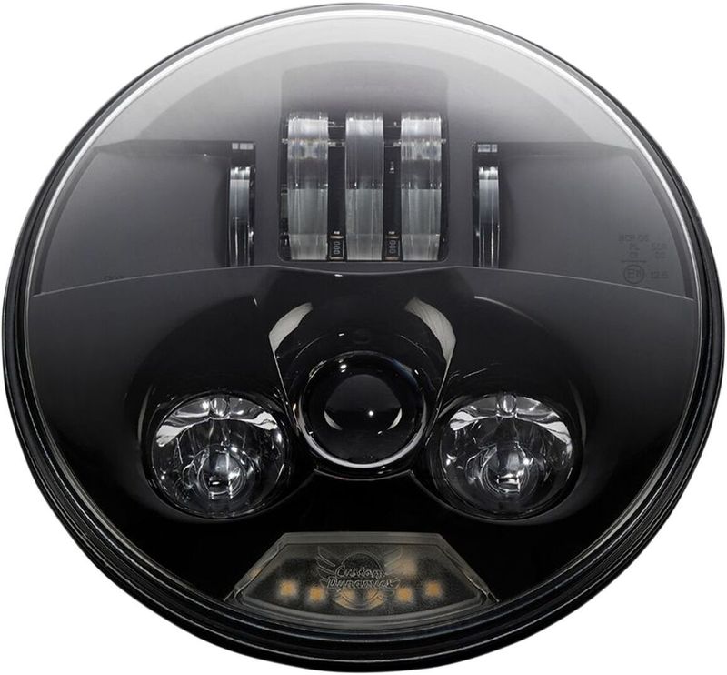 Strålkastare Custom Dynamics ProBeam 7" LED H-D 81-upp svart