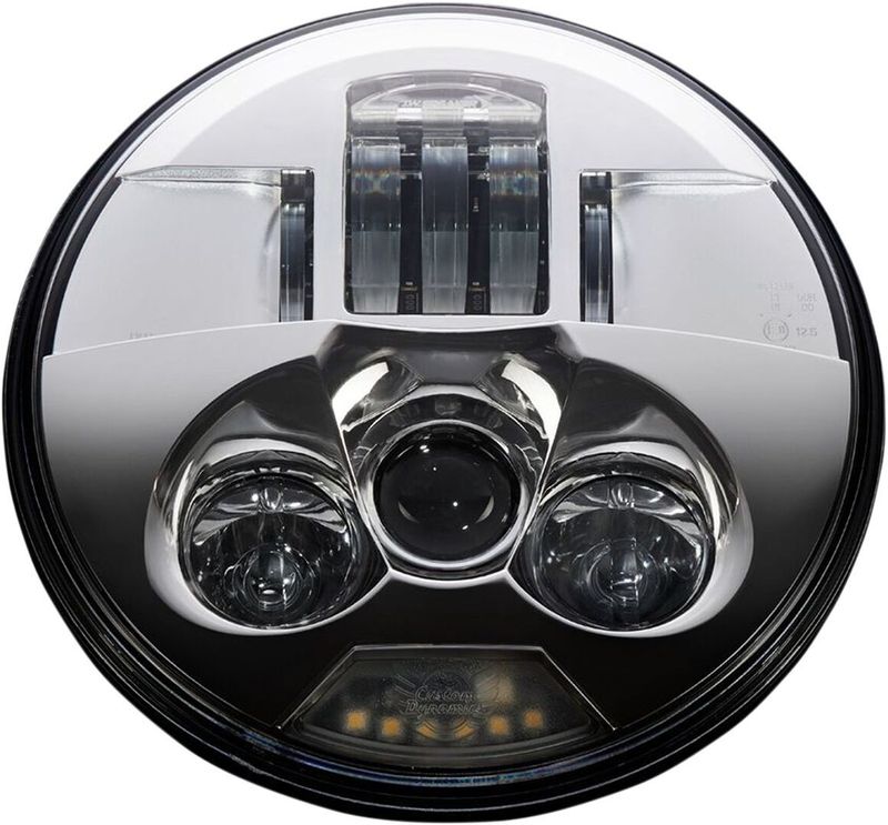 Strålkastare Custom Dynamics ProBeam 7" LED H-D 81-upp krom