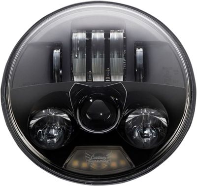 Strålkastare Custom Dynamics ProBEAM ECE 5.75 LED 2022-earlier Harley-Davidson XL svart