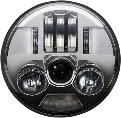 Strålkastare Custom Dynamics ProBEAM ECE 5.75 LED 2022-earlier Harley-Davidson XL krom