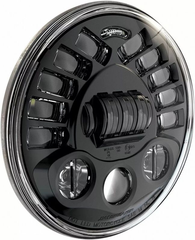 Strålkastare J.W. Speaker 8790 Adaptive 2 LED 18 cm (7") svart