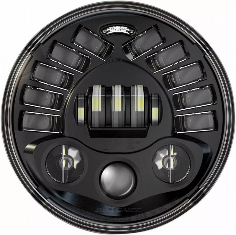 Strålkastare J.W. Speaker 8790 Adaptive 2 LED 18 cm (7") svart