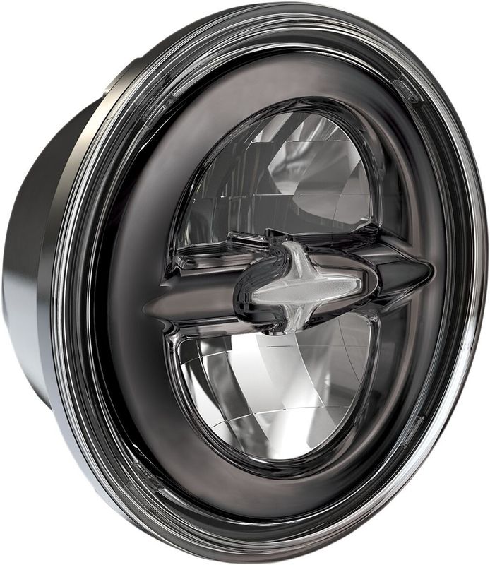 Strålkastare Drag Specialties 5.75 LED krom svart
