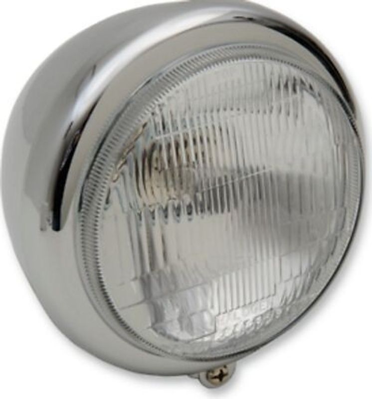 Strålkastare Drag Specialties Springer-Style Headlights 14,5cm 5-3/4" matt