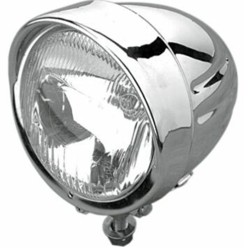 Extraljus Drag Specialties Visor 11,5cm 4-1/2" krom