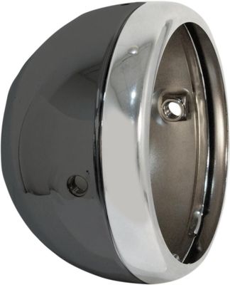 Strålkastare sidomontering Emgo Lucas Shells 5-3/4" svart