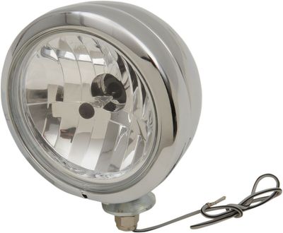 Extraljus Drag Specialties 4 1/2" med 881-lampa krom