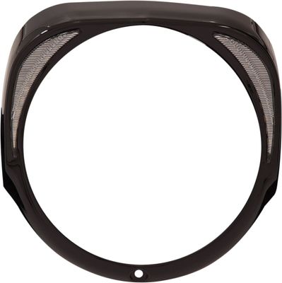 Ramar strålkastare Ciro Fang LED svart Touring 06-24, Trike 14-21