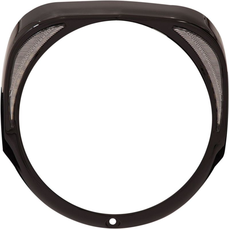 Ramar strålkastare Ciro Fang LED svart Touring 06-24, Trike 14-21