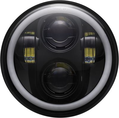 Strålkastare Custom Dynamics Halo 5-3/4" LED H-D 57-24 CD-575-H-B