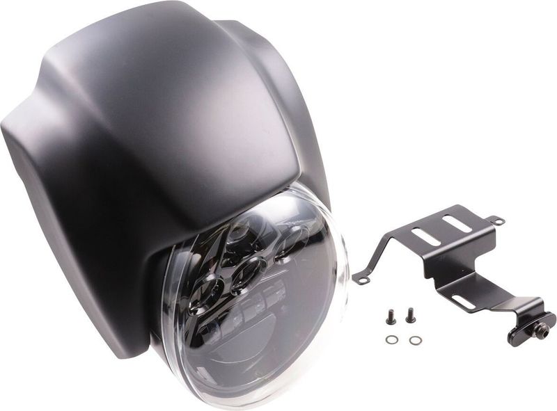 Mask strålkastare Cult-Werk NRS RH1250S Sportster S 21-26 mattsvart