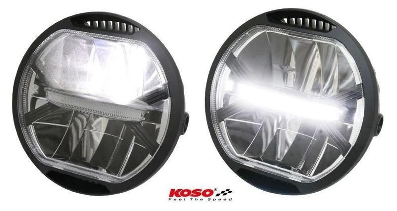 Strålkastare Koso Thunderbolt 170mm LED universal