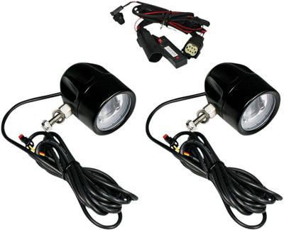 Lampa Custom Dynamics ProBEAM Halo Fog Lamps LED Touring 14-upp svart