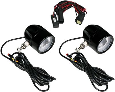 Lampa Custom Dynamics ProBEAM Halo Fog Lamps SS8 LED Touring 10-13 svart