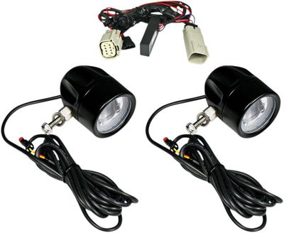 Lampa Custom Dynamics ProBEAM Halo Fog Lamps LED svart Trike 14-19