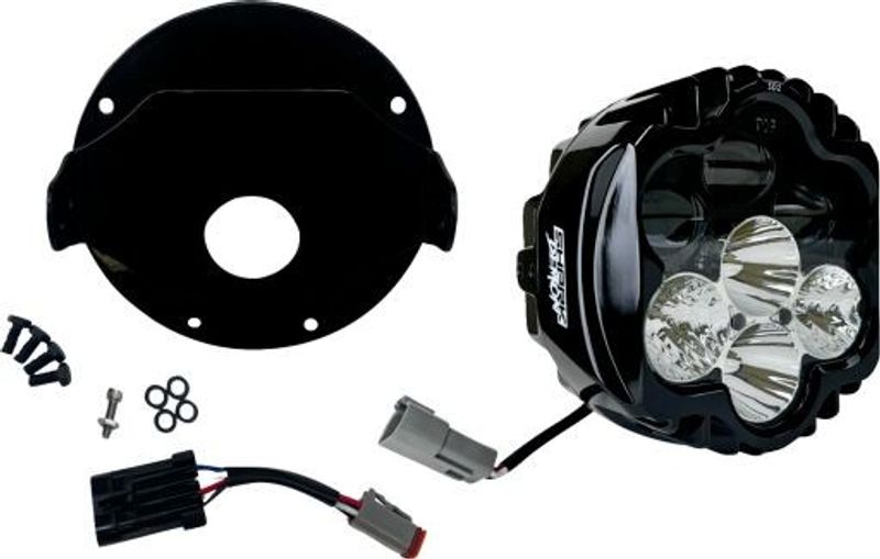 Strålkastare Custom Dynamics Shark Demon 2 LED FXLRST Low Rider ST 22-26