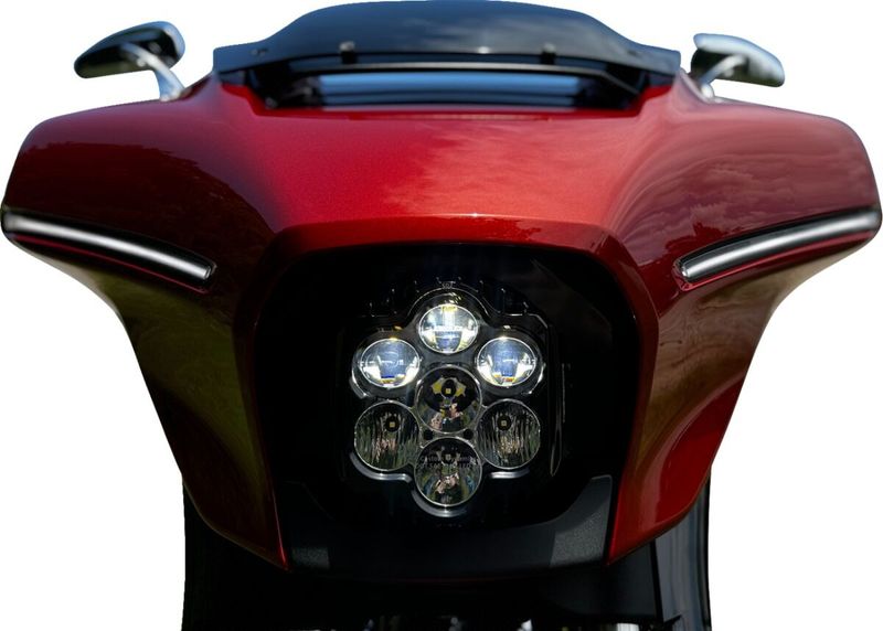 Strålkastare Custom Dynamics Shark Demon 2 LED FLHXSE CVO Street Glide 23-25