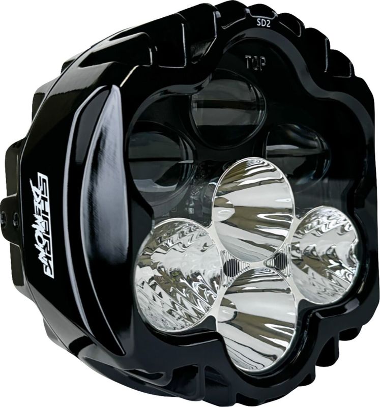 Strålkastare Custom Dynamics Shark Demon 2 LED FLHXSE CVO Street Glide 23-25