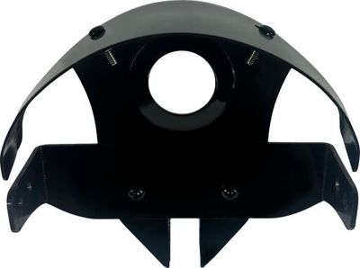 Strålkastare Custom Dynamics Shark Demon LED matt H-D 99-22