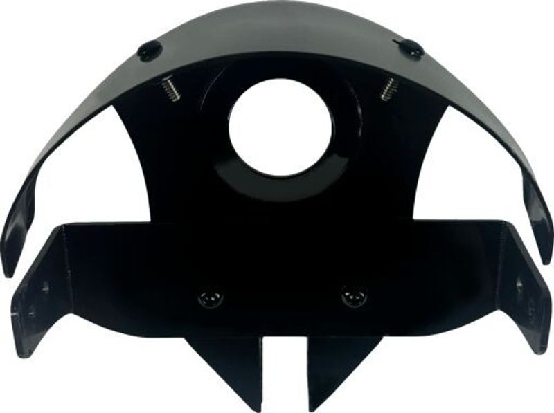 Strålkastare Custom Dynamics Shark Demon LED matt H-D 99-22