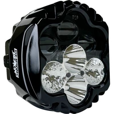 Strålkastare Custom Dynamics Shark Demon LED enkel