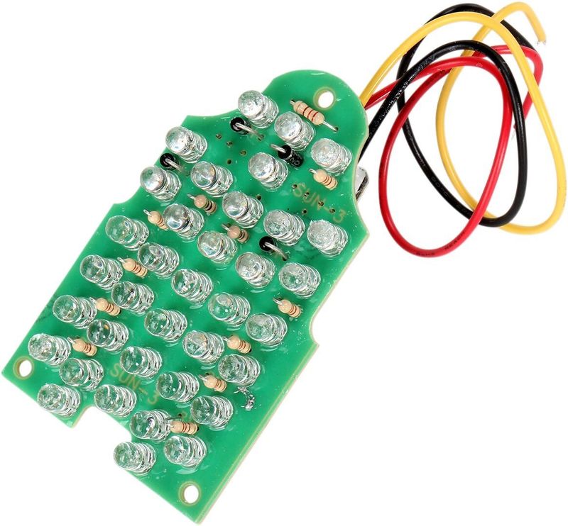 LED-insats baklykta Drag Specialties Tombstone