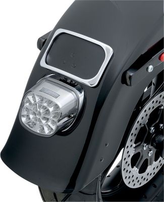 Glas Drag Specialties Web Taillights Taglight Top LED rökfärgad H-D 99-24