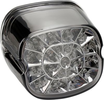 Glas Drag Specialties Web Taillights Taglight Bottom LED rökfärgad H-D 99-24