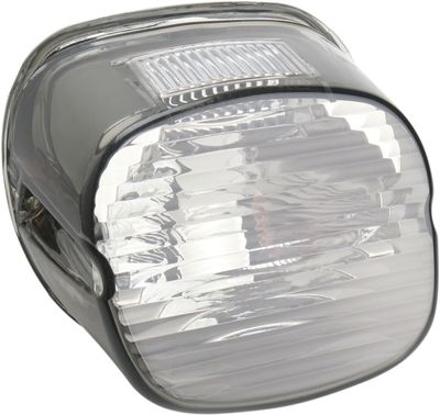 Baklykta laydown LED Drag Specialties rökglas, skyltbelysning upptill 03-22
