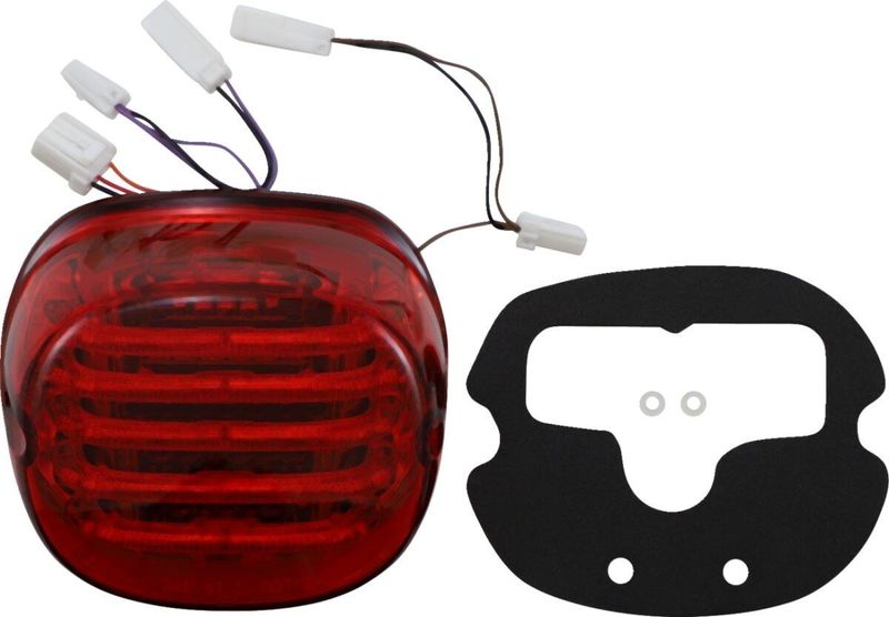 Blinkers Custom Dynamics ProBEAM Profile Taillights Auxiliary LED H-D 96-24 röd