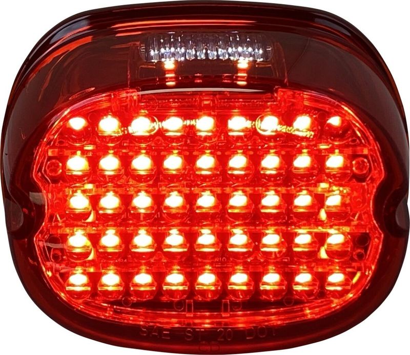 Baklykta Custom Dynamics Profile Redtw LED H-D 96-24