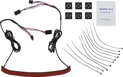 Baklykta Custom Dynamics Turn Signals LED röd Softail 18-upp