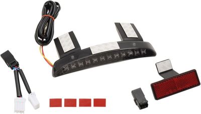 Baklampa Drag Specialties LED positions-/bromsljus rökfärgat glas XL Sportster 14-19