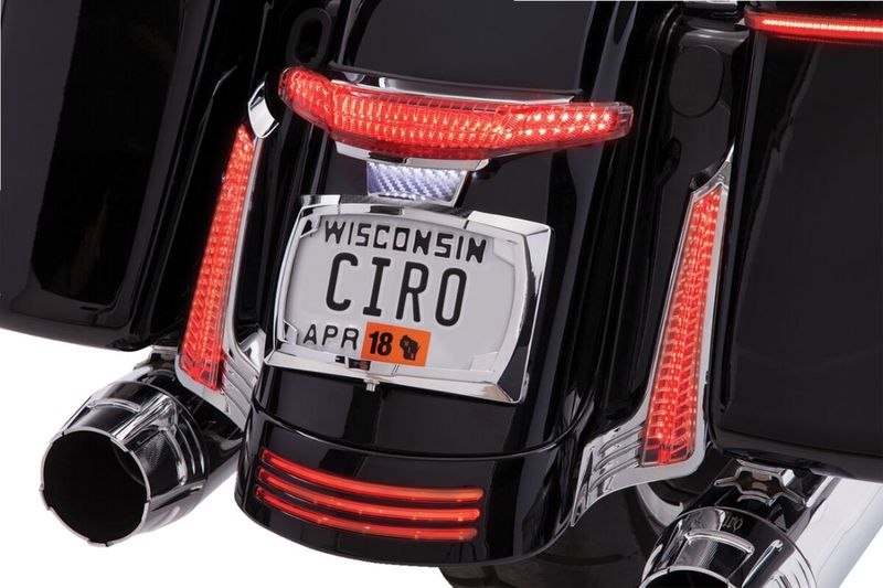 Nummerplåtssats Ciro Latitude Touring 10-upp