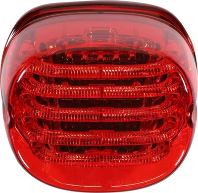Baklykta Custom Dynamics ProBEAM Low-Profile LED röd H-D 96-24 PB-TL-LP-R