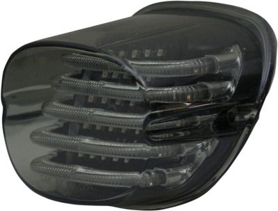 Baklykta Custom Dynamics ProBEAM Squareback LED rökfärgad H-D 88-24