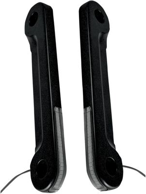 Lampor fram Alloy Art LED Touring 97-14 svart/rökfärgad