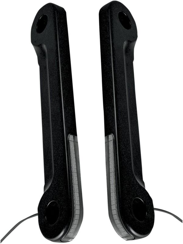 Lampor fram Alloy Art LED Touring 97-14 svart/rökfärgad