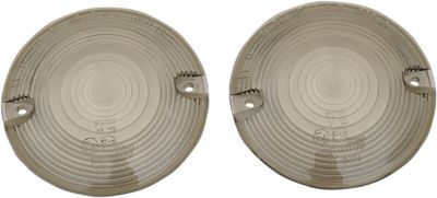 Glas blinkers Drag Specialties H-D 84-17 rökfärgad