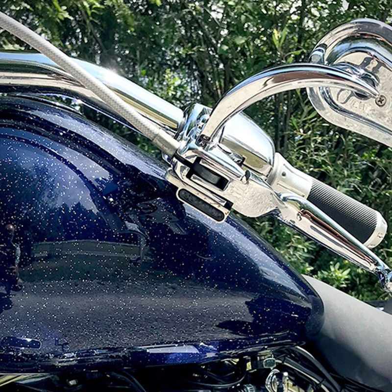 Blinkers styre HeinzBikes Stripes PL krom Dyna 90-17 HBTS-FX96-C