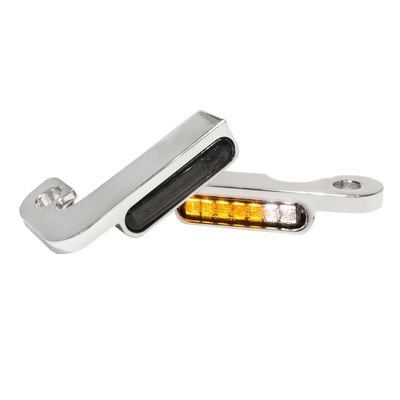Blinkers styre HeinzBikes Stripes PL krom Dyna 90-17 HBTS-FX96-C-PL