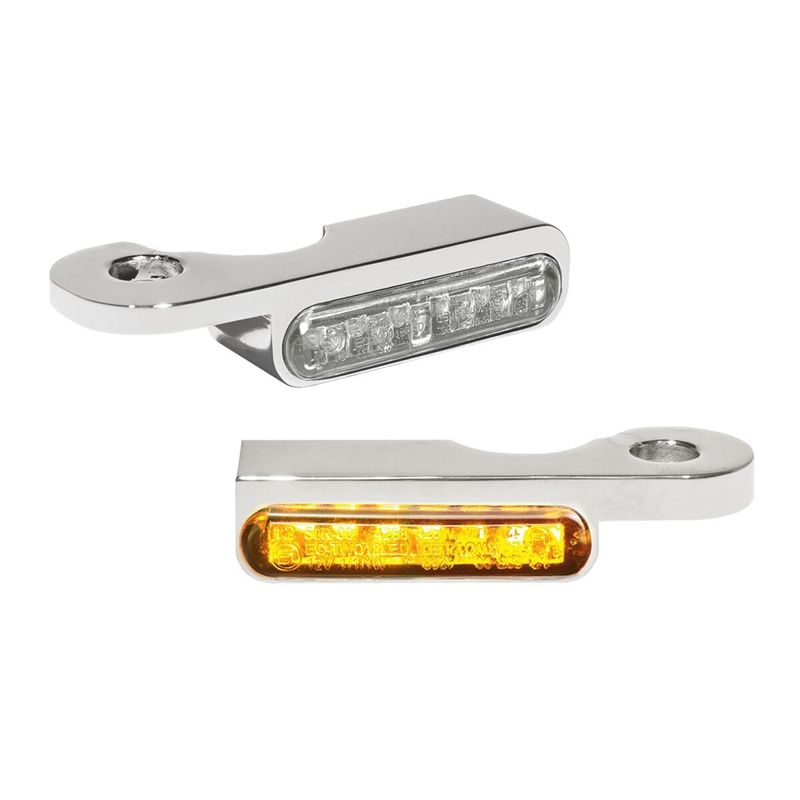 Blinkers HeinzBikes Stripes krom Softail 90-14