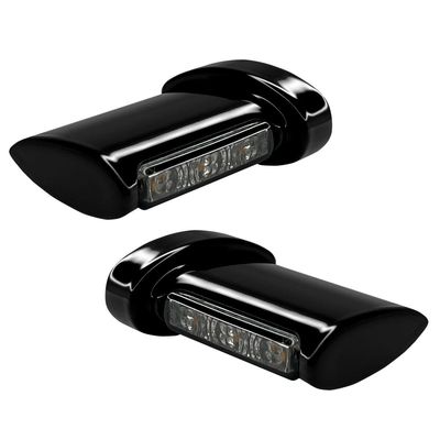 Blinkers HeinzBikes Winglets LED universal blanksvart