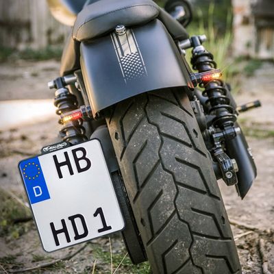 Blinkers baklykta HeinzBikes Aero Winglets 3 1 blank svart universal