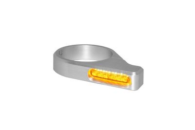 Blinkers framgaffel HeinzBikes ZC-Line 49mm LED universal silver