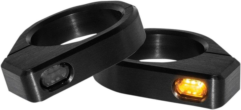 Blinkers framgaffel HeinzBikes ZC-Line Micro 41mm LED universal svart