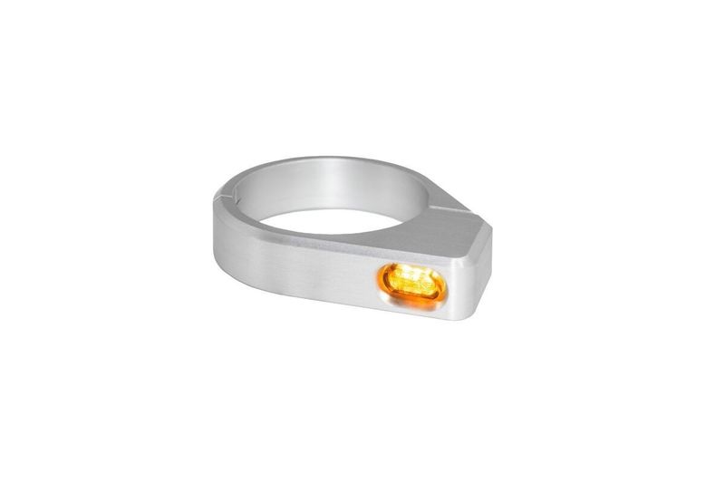 Blinkers framgaffel HeinzBikes ZC-Line Micro 49mm LED universal silver