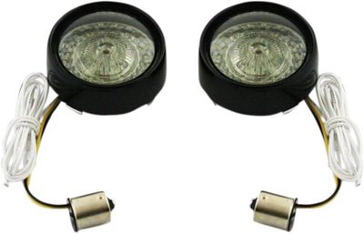 Blinkers Custom Dynamics ProBEAM Ringz LED matt rökfärgad