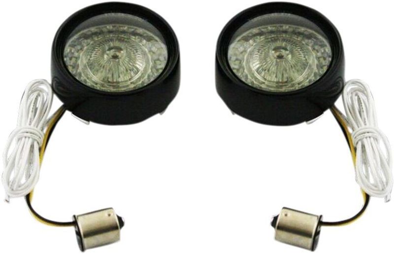 Blinkers Custom Dynamics ProBEAM Ringz LED matt rökfärgad